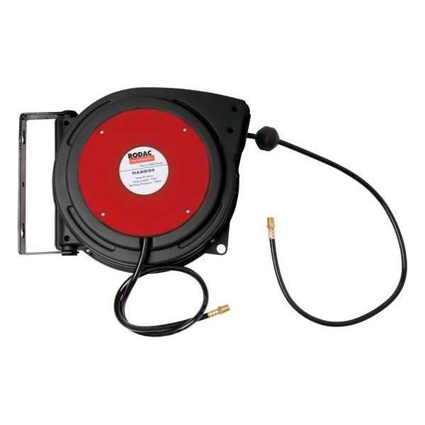 Rodac RA8834 Slanghaspel PU - 10m - 1/4" Rodac RA8834 Slanghaspel PU - 10m - 1/4"