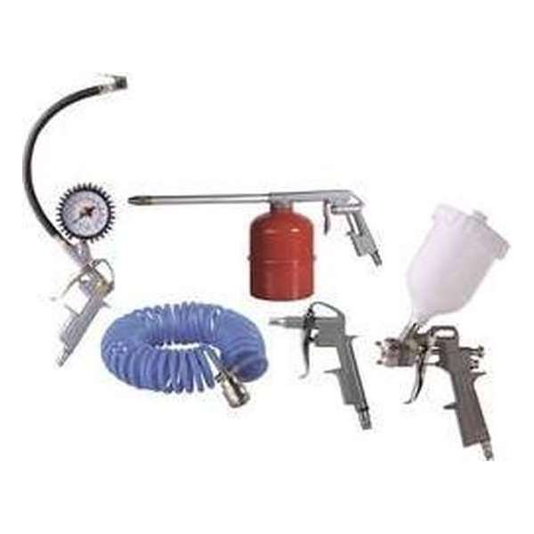 Aerotec Set pneumatisch gereedschap 8 bar Aerotec Set pneumatisch gereedschap 8 bar