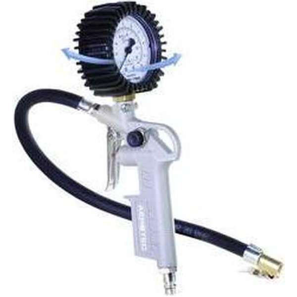 Aerotec bandenpomp + 30cm slang + adapter Aerotec bandenpomp + 30cm slang + adapter