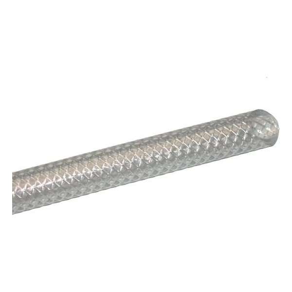 6,3x11 mm - Luchtslang transparant PVC - textieldraad - rol 50mtr 6,3x11 mm - Luchtslang transparant PVC - textieldraad - rol 50mtr