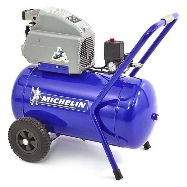 Michelin 2 PK 50 Liter Direct Aangedreven Compressor MCX 50 Michelin 2 PK 50 Liter Direct Aangedreven Compressor MCX 50