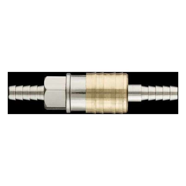NEO universele snelkoppeling 7mm slang aansluiting en insteek nippel NEO universele snelkoppeling 7mm slang aansluiting en insteek nippel