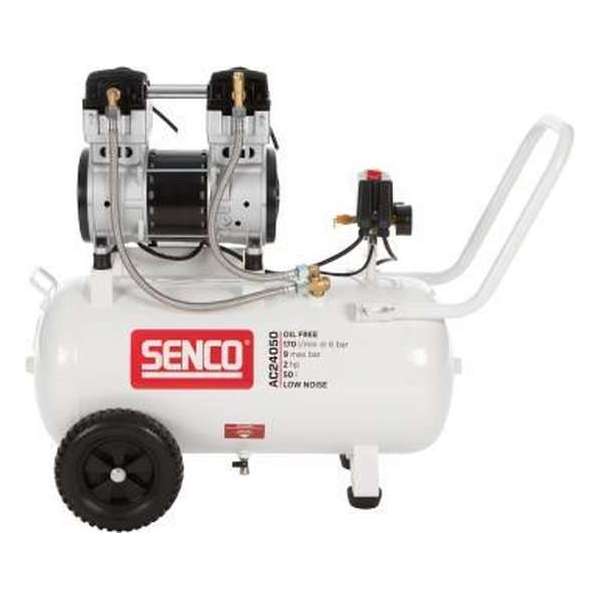 Senco AC24050 geluidsarme 9 bar compressor Senco AC24050 geluidsarme 9 bar compressor