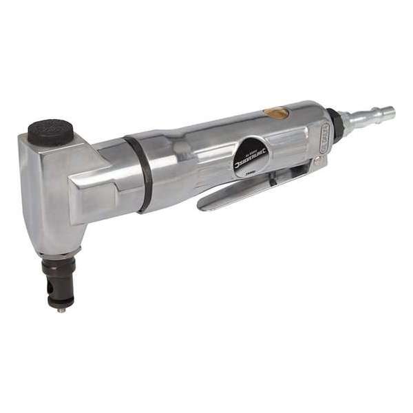 Silverline Compressor - Pneumatische - Knabbelschaar - 190 mm. Silverline Compressor - Pneumatische - Knabbelschaar - 190 mm.