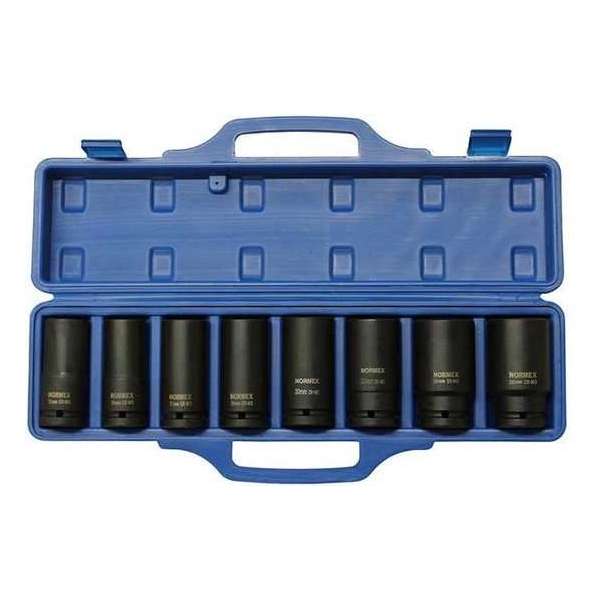 Krachtdoppenset, Luchtdoppen lang 3/4" Normex 21-117 Krachtdoppenset, Luchtdoppen lang 3/4" Normex 21-117