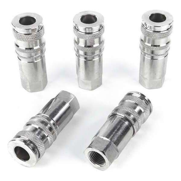 5 x Euro - Orion Snelkoppeling 1/4'' Inwendig Draad 5 x Euro - Orion Snelkoppeling 1/4'' Inwendig Draad