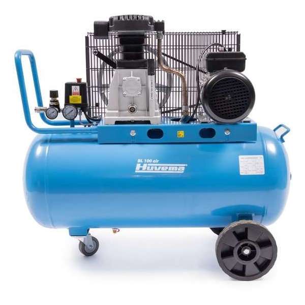 Huvema Direct aangedreven luchtcompressor 100 liter Huvema Direct aangedreven luchtcompressor 100 liter