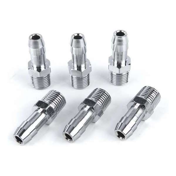 6 X Slangnippel 10 mm 1/4" Uitwendig Draad 6 X Slangnippel 10 mm 1/4" Uitwendig Draad