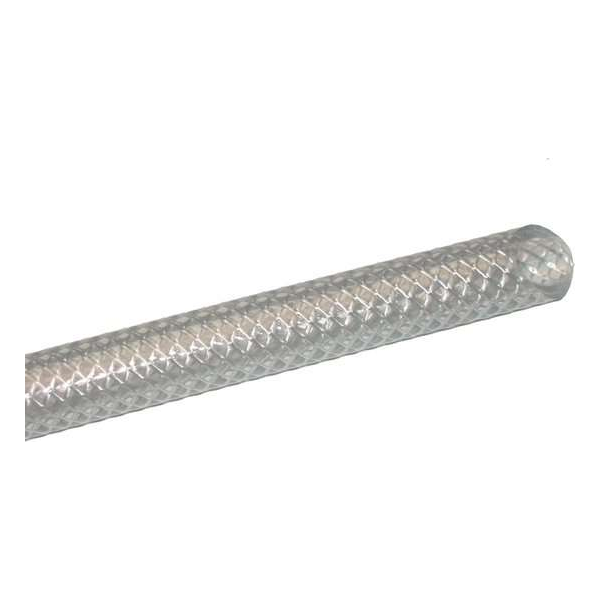 12x19mm - Luchtslang transparant PVC - 50mtr rol - textieldraad 12x19mm - Luchtslang transparant PVC - 50mtr rol - textieldraad
