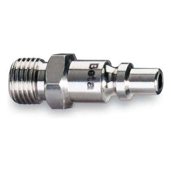 Beta Insteeknippel 1916i Staal Italiaans 1/4 Inch Zilver Beta Insteeknippel 1916i Staal Italiaans 1/4 Inch Zilver