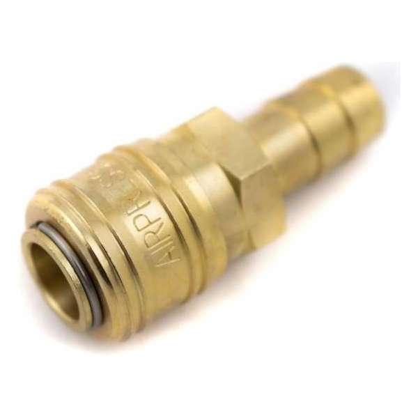 Airpress snelkoppeling voor 13 mm slang Airpress snelkoppeling voor 13 mm slang