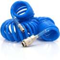 7,5m Persluchtslang 1/4" 10 Bar Persluchtslang Spiraalslang Persluchtslang Compressorslang