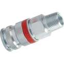 JWL luchtkoppeling EURO 530 serie met 3/8” uitwendige schroefdraad