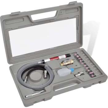 vidaXL - Accessoire voor compressor Pneumatische slijpmachine set