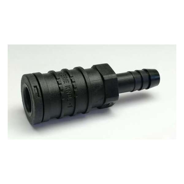 KN06 Serie kunststof snelkoppeling - 13mm slangpilaar - (afsluitkoppeling) KN06 Serie kunststof snelkoppeling - 13mm slangpilaar - (afsluitkoppeling)