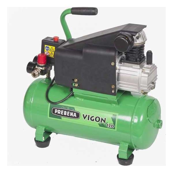 Prebena Vigon 120 Pneumatische compressor 12 l 8 bar Prebena Vigon 120 Pneumatische compressor 12 l 8 bar