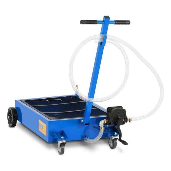 MSW Mobiel Olie verzameltank - 55 L - Handpomp MSW Mobiel Olie verzameltank - 55 L - Handpomp