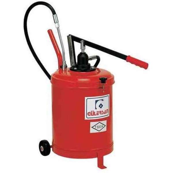 Gülersan Model 2010, handbediende vetpomp, 10 liter Gülersan Model 2010, handbediende vetpomp, 10 liter
