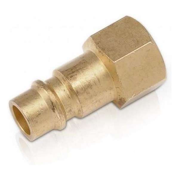 Powerplus POWAIR0251 Insteektule 1/4" Euro binnendraads | 2x Powerplus POWAIR0251 Insteektule 1/4" Euro binnendraads | 2x