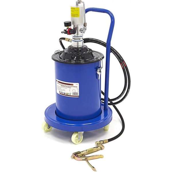 20 Liter Mobiele Pneumatische Vetpomp 300-400 Bar Persdruk 20 Liter Mobiele Pneumatische Vetpomp 300-400 Bar Persdruk
