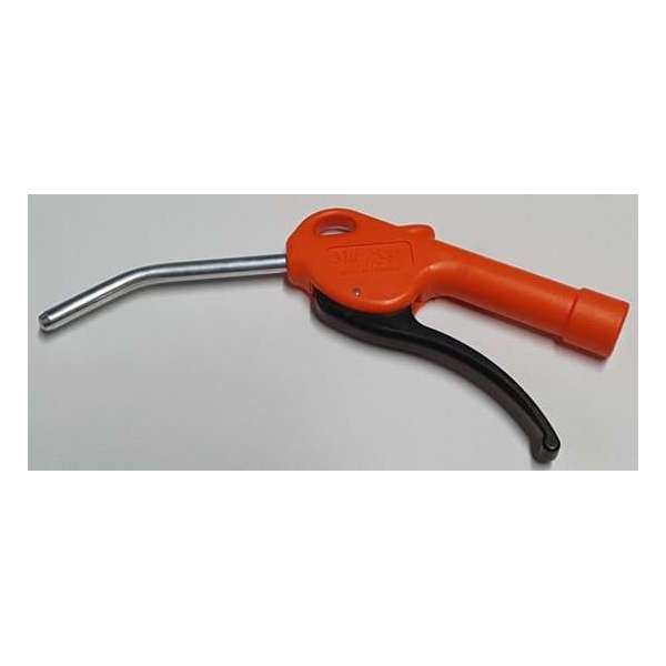 Blaaspistool JWL Airboy geel 8 mm gebogen pijp HIGH VIZ Blaaspistool JWL Airboy geel 8 mm gebogen pijp HIGH VIZ