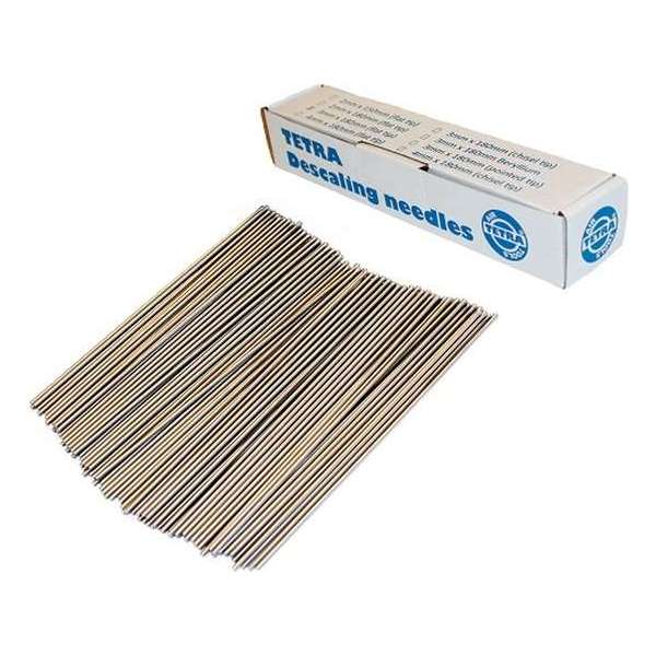 Tetra - Naalden ⌀ 3mm x 180mm - 100 stuks - Naaldbikhamer - Universeel Tetra - Naalden ⌀ 3mm x 180mm - 100 stuks - Naaldbikhamer - Universeel