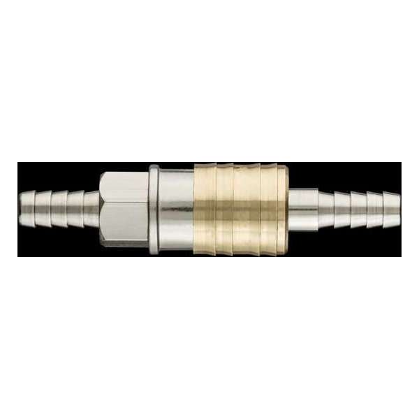NEO universele snelkoppeling 8mm slang aansluiting en insteek nippel NEO universele snelkoppeling 8mm slang aansluiting en insteek nippel