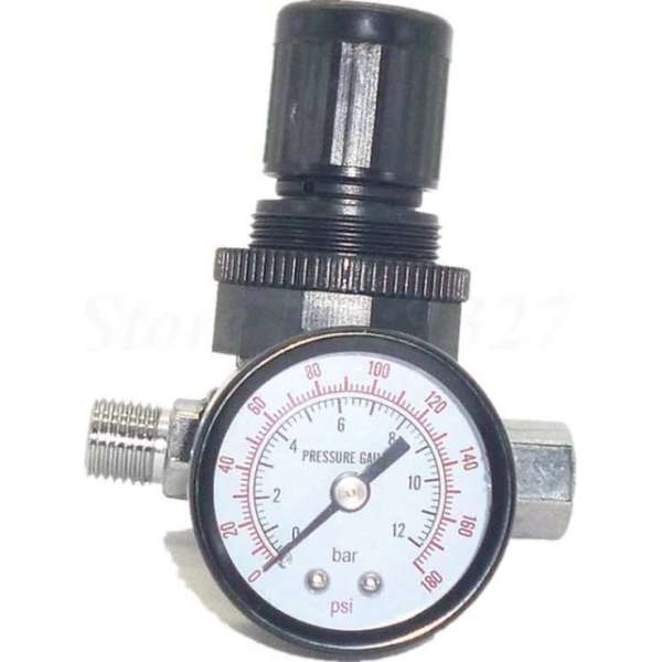 Huvema - Drukregelaar met manometer 1/2 - 731R1 Huvema - Drukregelaar met manometer 1/2 - 731R1