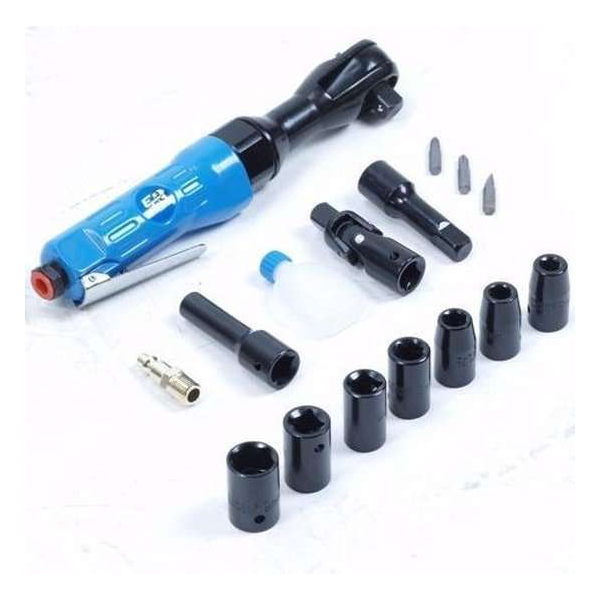 Topgear Luchtsleutel + Doppen 1/2" (17 Delig) Topgear Luchtsleutel + Doppen 1/2" (17 Delig)