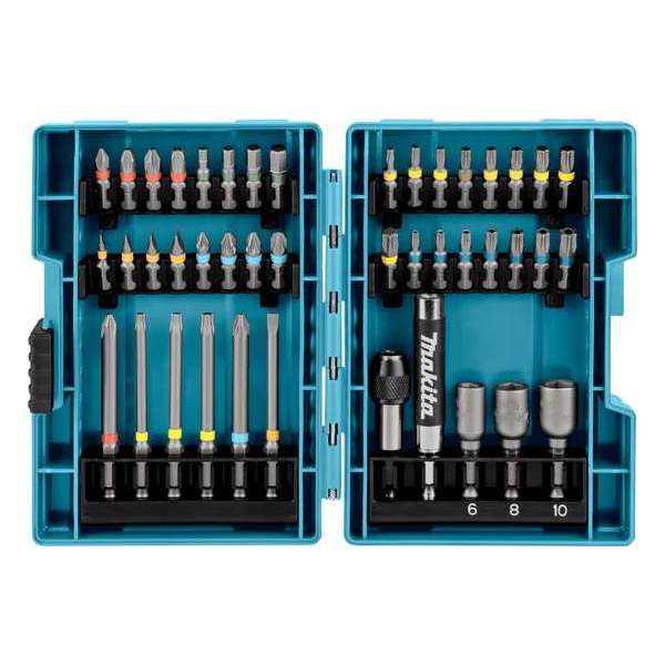 Makita Schroefbitset 43 delig Makita Schroefbitset 43 delig