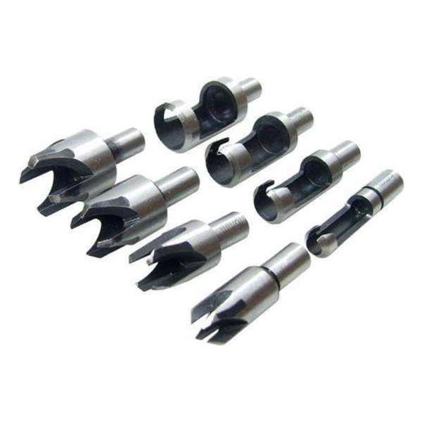 Boorset - Proppenboor - Houtproppen - 8 Delig Boorset - Proppenboor - Houtproppen - 8 Delig