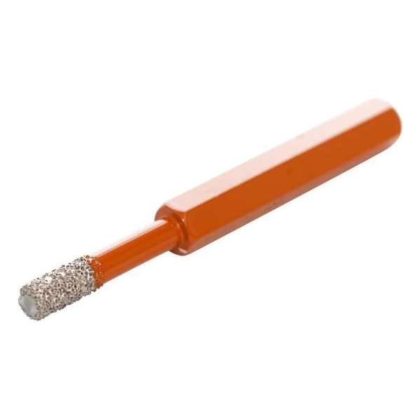 Tegelboor 6 mm droog zeskant Tegelboor 6 mm droog zeskant