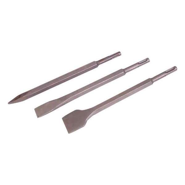 Silverline 515779 3 Delige SDS-Plus beitel set Silverline 515779 3 Delige SDS-Plus beitel set