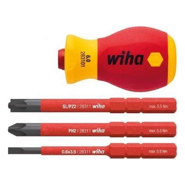 Wiha SB 2831 01 4-delige Schroevendraaierset Wiha SB 2831 01 4-delige Schroevendraaierset