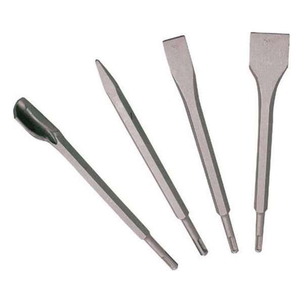 Arrowtech Beitel set Sds Plus 4-Delig – 31x17x2cm | Klussen | Set met Beitels van Roestvrijstaal Arrowtech Beitel set Sds Plus 4-Delig – 31x17x2cm | Klussen | Set met Beitels van Roestvrijstaal