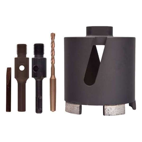 Perfectmate EPD0631 Dozenboor Diamant - 82 x 70mm - M16 - incl. adapters en centreerboor Perfectmate EPD0631 Dozenboor Diamant - 82 x 70mm - M16 - incl. adapters en centreerboor