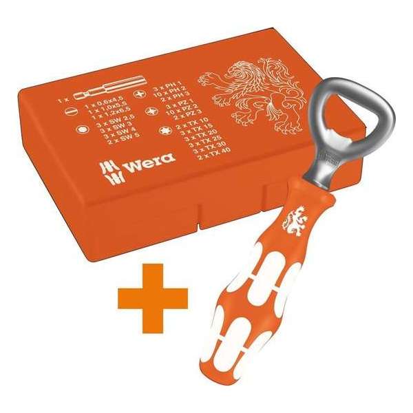 Wera 05246000001 61-delige Bit-Safe bitset in koffer + opener Wera 05246000001 61-delige Bit-Safe bitset in koffer + opener