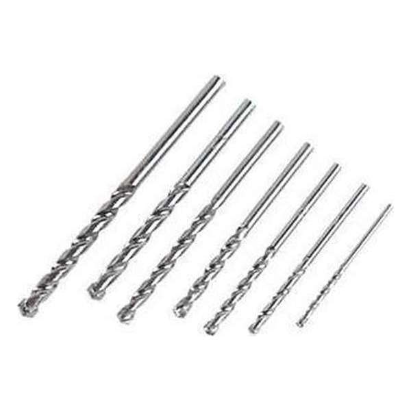 steenboortjes 6-delig - 6 maten - 3 mm tot 8 mm steenboortjes 6-delig - 6 maten - 3 mm tot 8 mm