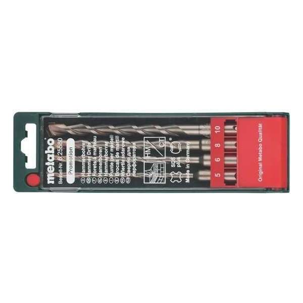 Metabo 625580000 SDS-Plus 4 delige Betonborenset Metabo 625580000 SDS-Plus 4 delige Betonborenset