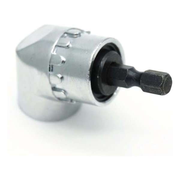 Haakse bithouder voor 1/4" bits, slechts 37 mm, BGS 4846 Haakse bithouder voor 1/4" bits, slechts 37 mm, BGS 4846