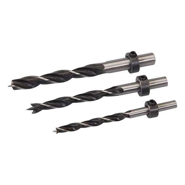 Silverline Deuvelboor Set - 6, 8 en 10 mm. - 3 Delig Silverline Deuvelboor Set - 6, 8 en 10 mm. - 3 Delig