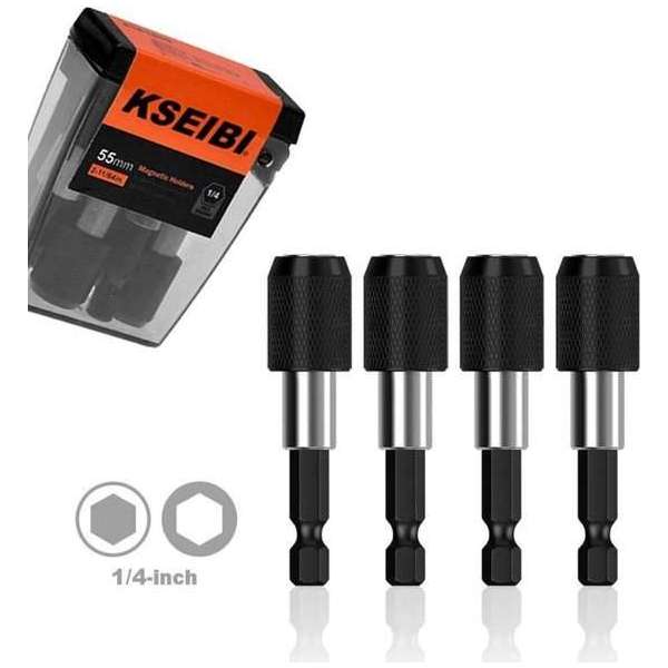 Professionele magnetische bithouders (4-delig) set van 4 Professionele magnetische bithouders (4-delig) set van 4