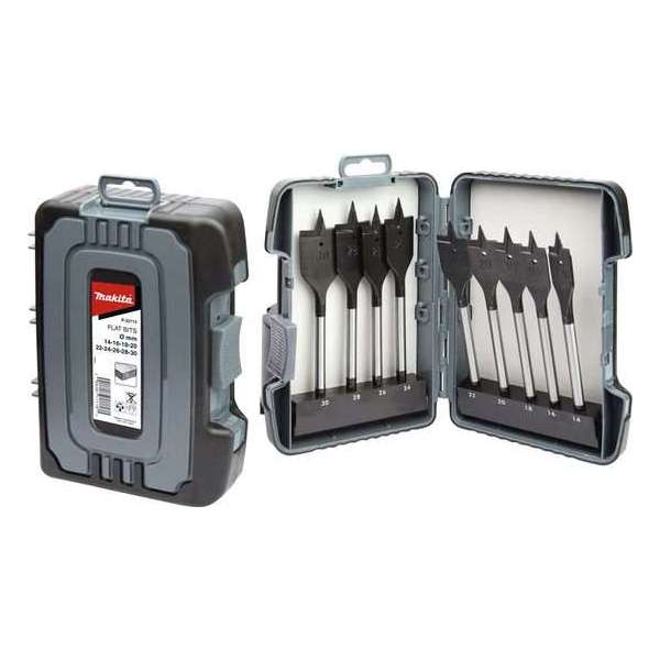 Makita Speedborenset 9-delig 1/4" ZK vorm E Makita Speedborenset 9-delig 1/4" ZK vorm E