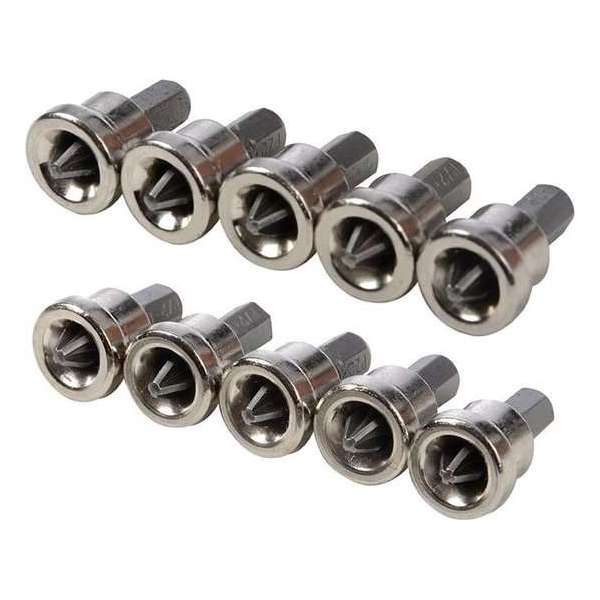 Gipsplaat schroef bits 10 stuks PH2 voor gipsplaatschroeven met dieptestop chroom vanadium steel Gipsplaat schroef bits 10 stuks PH2 voor gipsplaatschroeven met dieptestop chroom vanadium steel