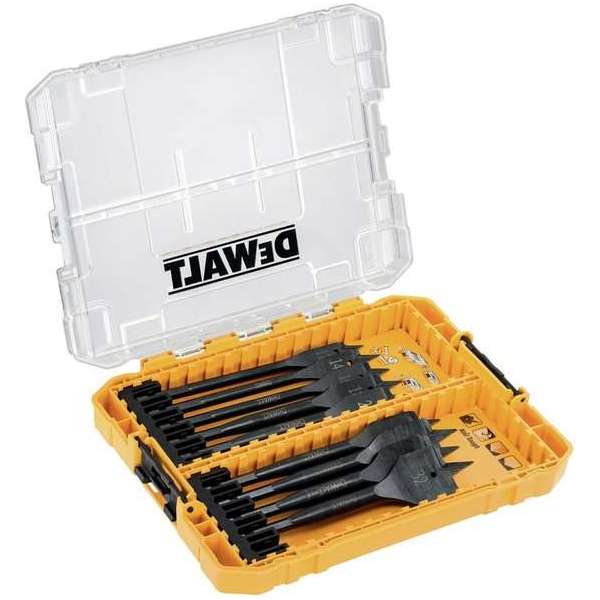 DeWalt DT70751 9-delige exteme impact Speedboren set - 12 / 14 / 16 / 18 / 20 / 22 / 25 / 28 / 32 x 152 mm DeWalt DT70751 9-delige exteme impact Speedboren set - 12 / 14 / 16 / 18 / 20 / 22 / 25 / 28 / 32 x 152 mm