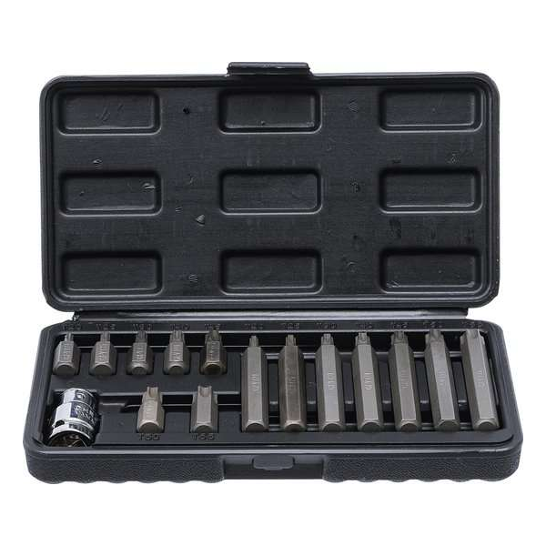 BGS - Torx bitset 15 delig - T20 - T25 - T30 - T40 - T45 - T50 - T55 - Komplete set - BGS 5040 BGS - Torx bitset 15 delig - T20 - T25 - T30 - T40 - T45 - T50 - T55 - Komplete set - BGS 5040