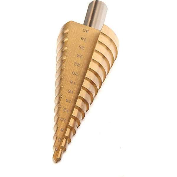 6 - 39 mm HSS - Tin Gecoate Trapgatboor 6 - 39 mm HSS - Tin Gecoate Trapgatboor