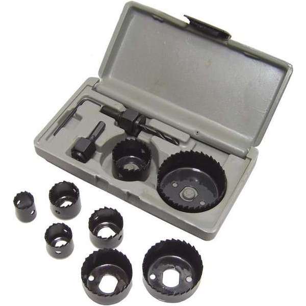 Gatenzaag 11 delig Hole Saw set gereedschap box 19 22 28 32 38 44 51 en 64 mm Gatenzaag 11 delig Hole Saw set gereedschap box 19 22 28 32 38 44 51 en 64 mm