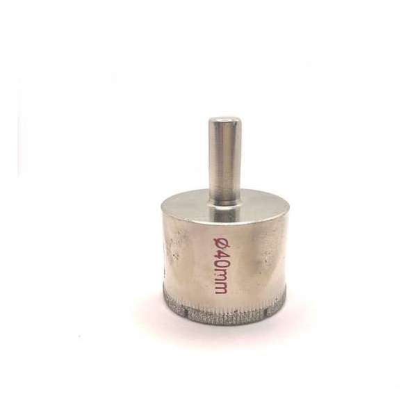 Diamantboor 40mm - Tegelboor - Glasboor - Boren - Gatenboor - Dozenboor - Gatenzaag - ø 40mm Diamantboor 40mm - Tegelboor - Glasboor - Boren - Gatenboor - Dozenboor - Gatenzaag - ø 40mm