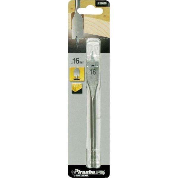 Piranha Platte houtboor (speedboor) 16mm X52020 Piranha Platte houtboor (speedboor) 16mm X52020